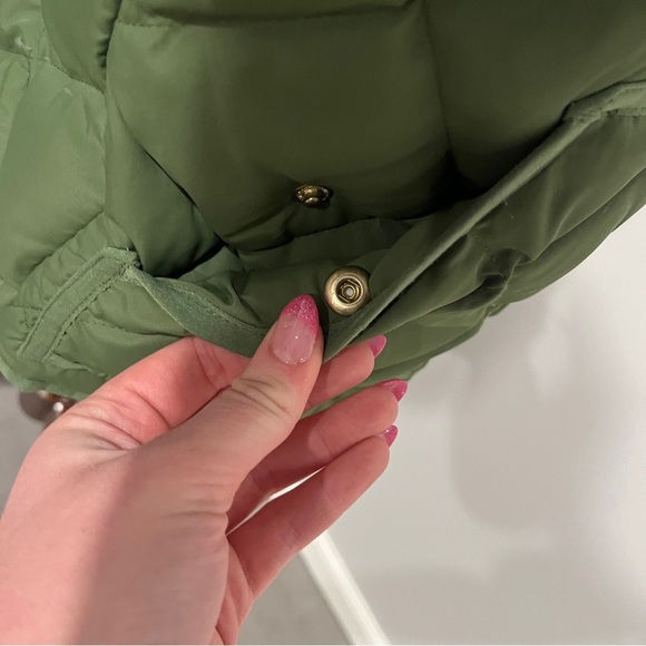 JCrew‎ Green Quilted Sleeveless Vest for Women XS - Picture 3 of 5